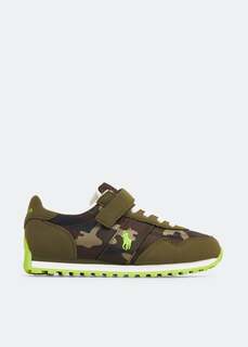 Кроссовки POLO RALPH LAUREN Train 89 sneakers, зеленый