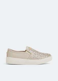 Кроссовки Michael Kors Jem Olivia II sneakers, золотой