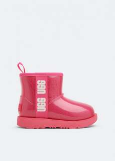 Сапоги UGG Mini Classic Clear II boots, розовый