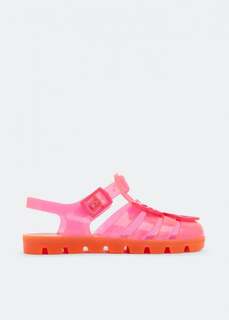 Сандалии SOPHIA WEBSTER Butterfly jelly sandals, розовый