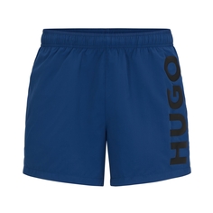 Купальные шорты Hugo With Logo Print, синий