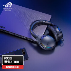 Гарнитура игровая ROG Player Country Fusion 2 300 с микрофоном, черный