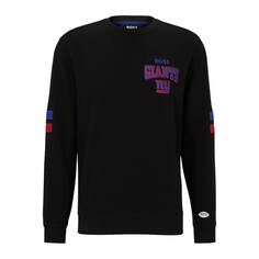 Свитшот Boss x NFL Cotton-Terry, черный