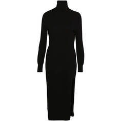 Платье Michael Kors Easy Slit Midi, черный