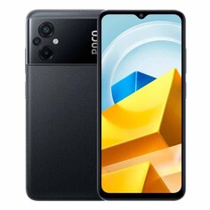 Смартфон POCO M5, 4Гб/64Гб, 2 Nano-SIM, черный