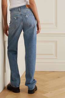 CITIZENS OF HUMANITY джинсы Eva прямого кроя с завышенной талией, синий