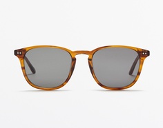 Солнцезащитные очки Massimo Dutti Resin, коричневый