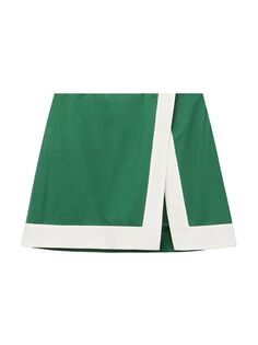 STAUD COURT Теннисная юбка Rally с запахом STAUD, зеленый
