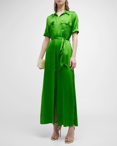 Платье макси Klement с карманами карго L&apos;Agence Lagence