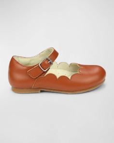 Ботинки Sonia с фестонами для девочек, для малышей/малышей L&apos;Amour Shoes