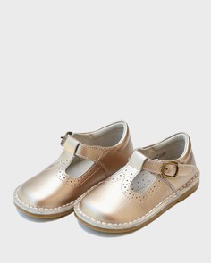 Туфли Мэри Джейн с Т-образным ремешком и металлическим ремешком Frances для девочек, для малышей/малышей L&apos;Amour Shoes