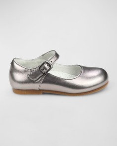 Туфли без каблуков Rebecca Mary Jane для девочек, для малышей/малышей/детей L&apos;Amour Shoes