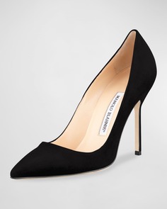 Замшевые туфли BB 105 мм Manolo Blahnik