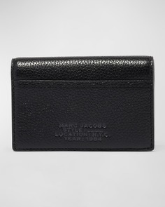 Маленький кожаный бумажник в два сложения Marc Jacobs