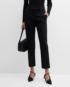 Укороченные шерстяные брюки Fuoco Max Mara