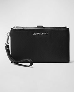 Кожаный браслет с двойной молнией Jet Set MICHAEL Michael Kors