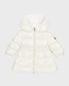 Парка Alis для девочек с поясом и логотипом, размер 12M-3 Moncler