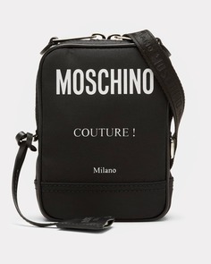 Мужская сумка через плечо с логотипом Moschino