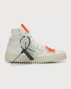 Кожаные высокие кроссовки Off Court 3.0 Off-White