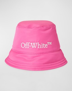 Двусторонняя панама с логотипом Off-White