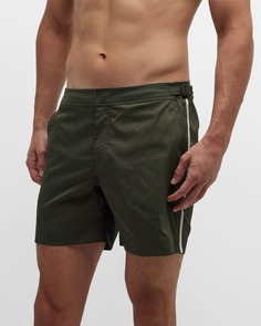 Мужские плавательные шорты из нейлона с окантовкой &quot;бульдог&quot; Orlebar Brown