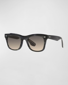 Мужские прямоугольные солнцезащитные очки Mr. Brunello из коллаборации с Brunello Cucinelli Oliver Peoples