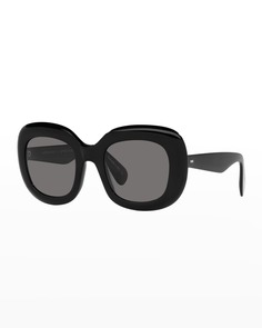 Круглые солнцезащитные очки Jesson из ацетата Oliver Peoples