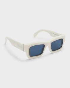 Мужские прямоугольные солнцезащитные очки Raymond из ацетата Palm Angels