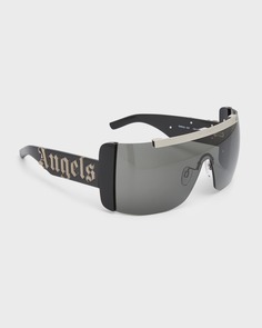 Мужские солнцезащитные очки Los Angeles Shield Palm Angels