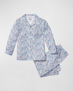 Пижамный комплект с двумя принтами Fleur D&apos;Azur для детей, размеры 2–12 Petite Plume