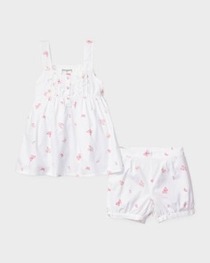 Пижамный комплект Butterfly Charlotte для девочек, 2 предмета, размер 6M-14 Petite Plume