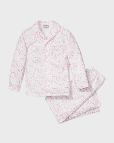 Пижамный комплект Dorset с цветочным принтом для девочек, 2 предмета, размеры 6M-14 Petite Plume