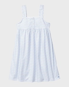 Ночная рубашка La Mer Charlotte для девочки, размер 6M-12 Petite Plume