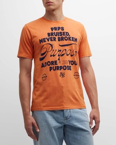 Мужская футболка Bruised Never Broken PRPS