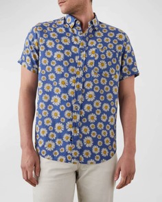 Мужская спортивная рубашка Carson с цветочным принтом Rails