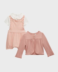 Комбинезон-тройка с интерлоком для девочек, 3M-24M Ralph Lauren Childrenswear