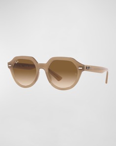 Солнцезащитные очки Gradient Gina Square из пластика и хрусталя Ray-Ban