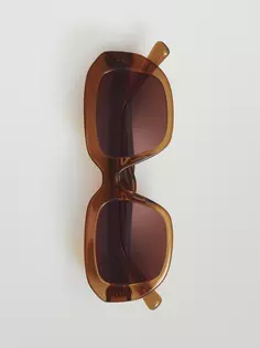 Квадратные солнцезащитные очки Massimo Dutti, оливковый