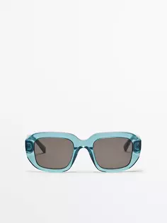 Квадратные солнцезащитные очки Massimo Dutti