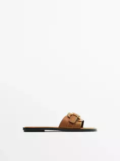 Кожаные сандалии Massimo Dutti