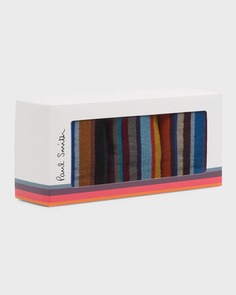 Мужские носки с круглым вырезом Curtis Stripe (3 шт.) Paul Smith