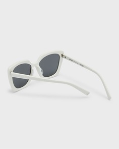 Квадратные солнцезащитные очки из ацетата с логотипом Prada