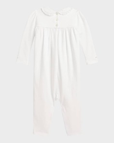 Комбинезон с вышивкой для девочки, размер 3-12 м Ralph Lauren Childrenswear