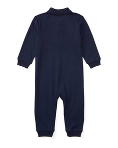 Комбинезон поло с вышивкой логотипа, размер 3–12 м Ralph Lauren Childrenswear