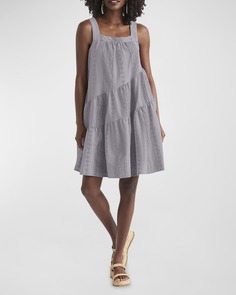 Многоярусное мини-платье без рукавов Aubrey Babydoll Splendid