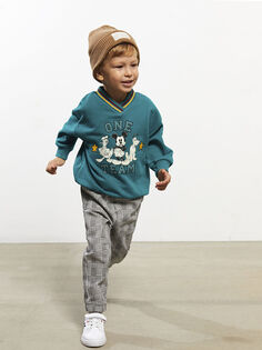 Базовые брюки для мальчика с эластичной резинкой на талии LCW Eco