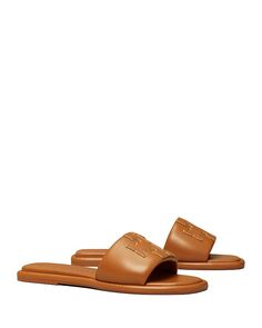 Женские сандалии Double T Sport Slide Tory Burch