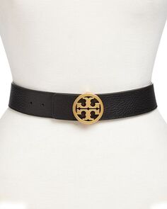 Двусторонний ремень с логотипом Tory Burch