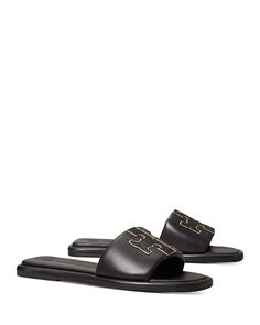 Женские сандалии Double T Sport Slide Tory Burch