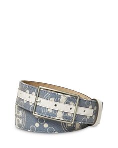 Джинсовый ремень с монограммой Tory Burch